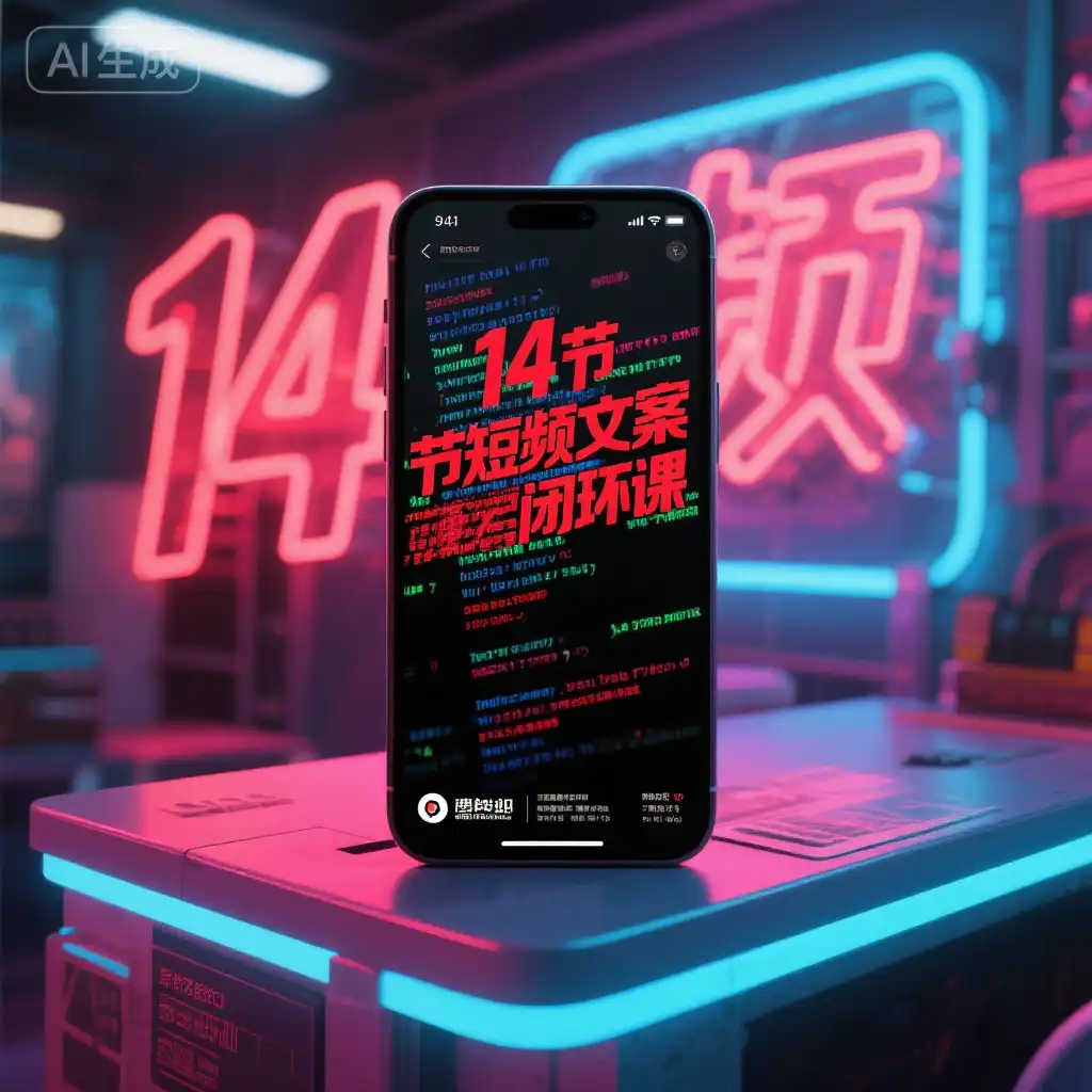 14节短视频文案闭环课：标题+脚本+优化一次搞定