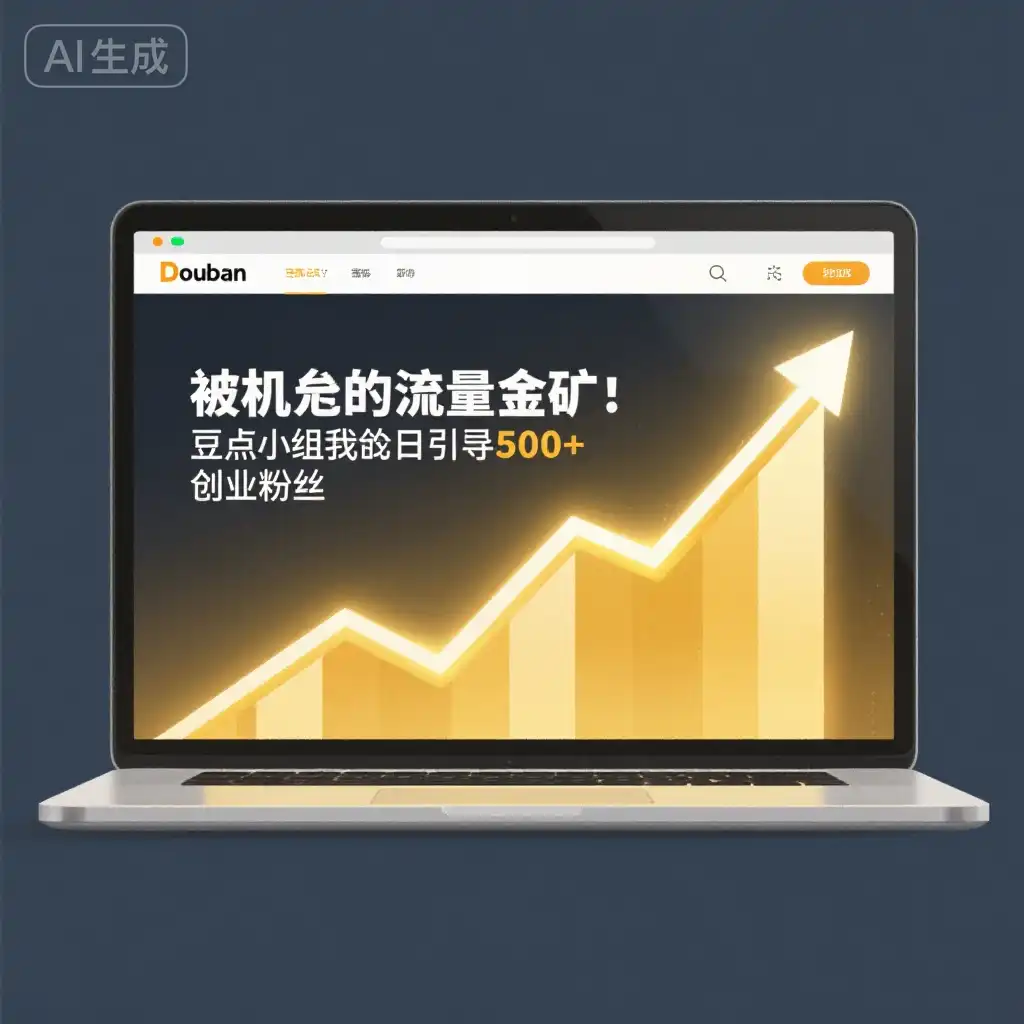 被忽视的流量金矿：豆瓣小组让我日引500+创业粉