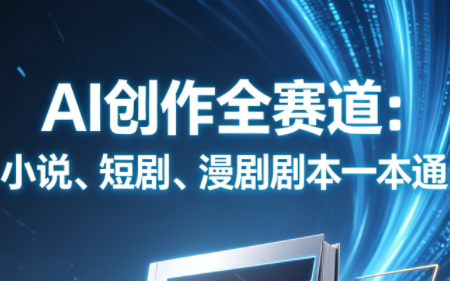 AI创作全赛道：小说、短剧、漫剧剧本一本通(更新5月)-白蛇网